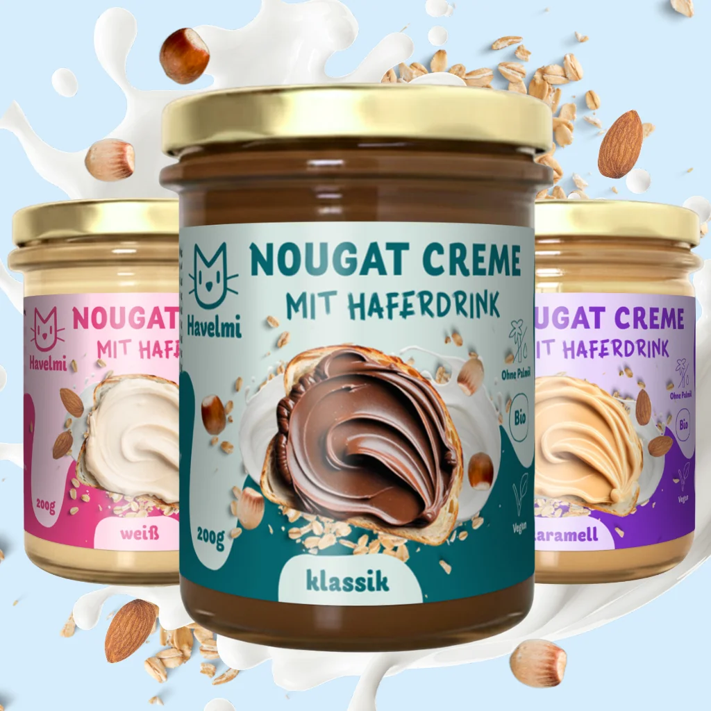 Featured image for “Havelmi Bio-Nougat-Creme Probierpaket (6er Karton)”